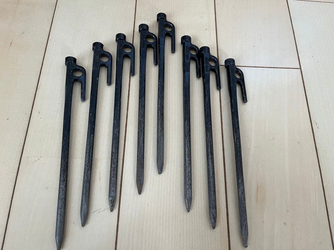  PEAK(スノーピーク)ハンマー&ペグセット(DODペグケース付き)