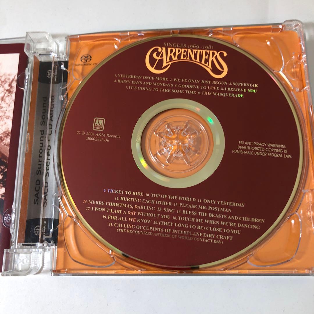 洋楽 Carpenters Singles 1969-1981 SACD