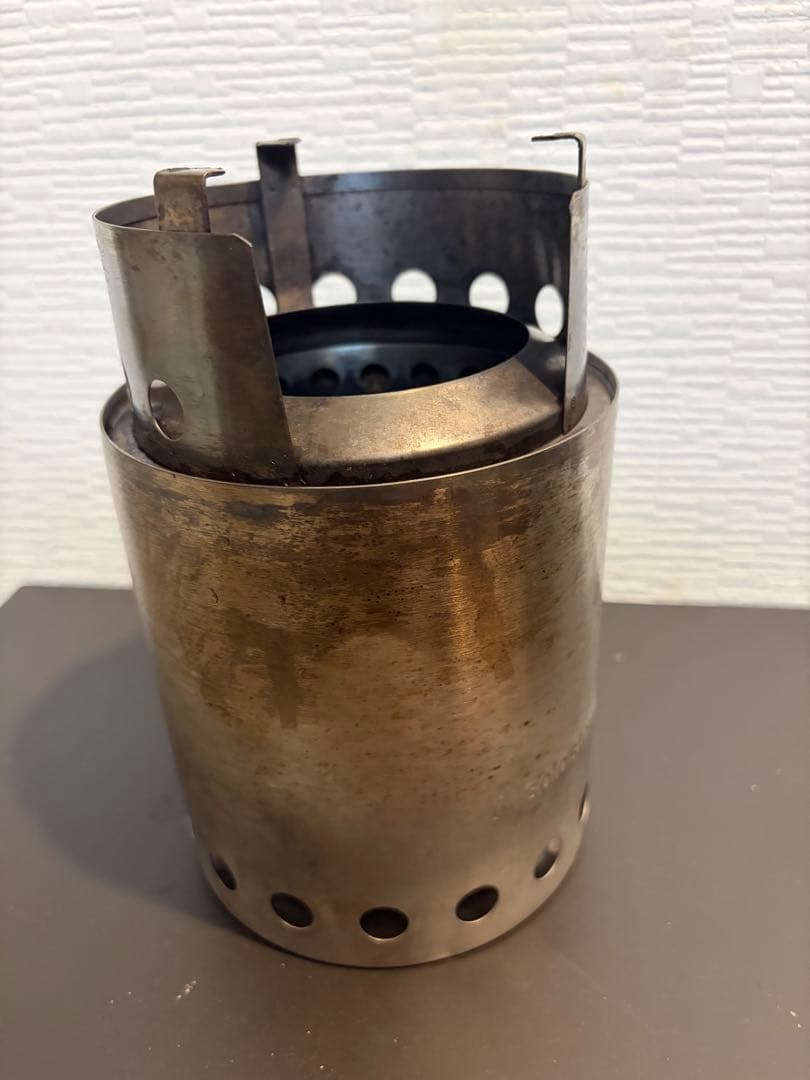 ソロストーブ　タイタン　カスタム部品付き