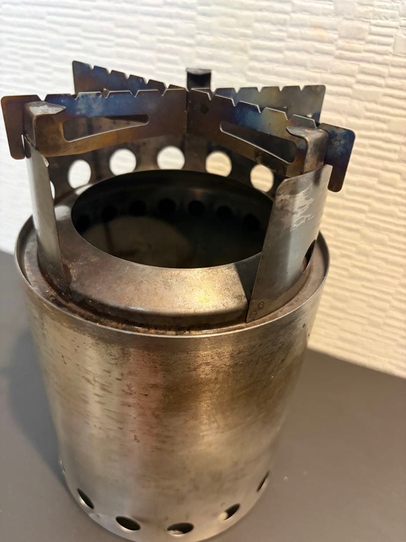 ソロストーブ　タイタン　カスタム部品付き