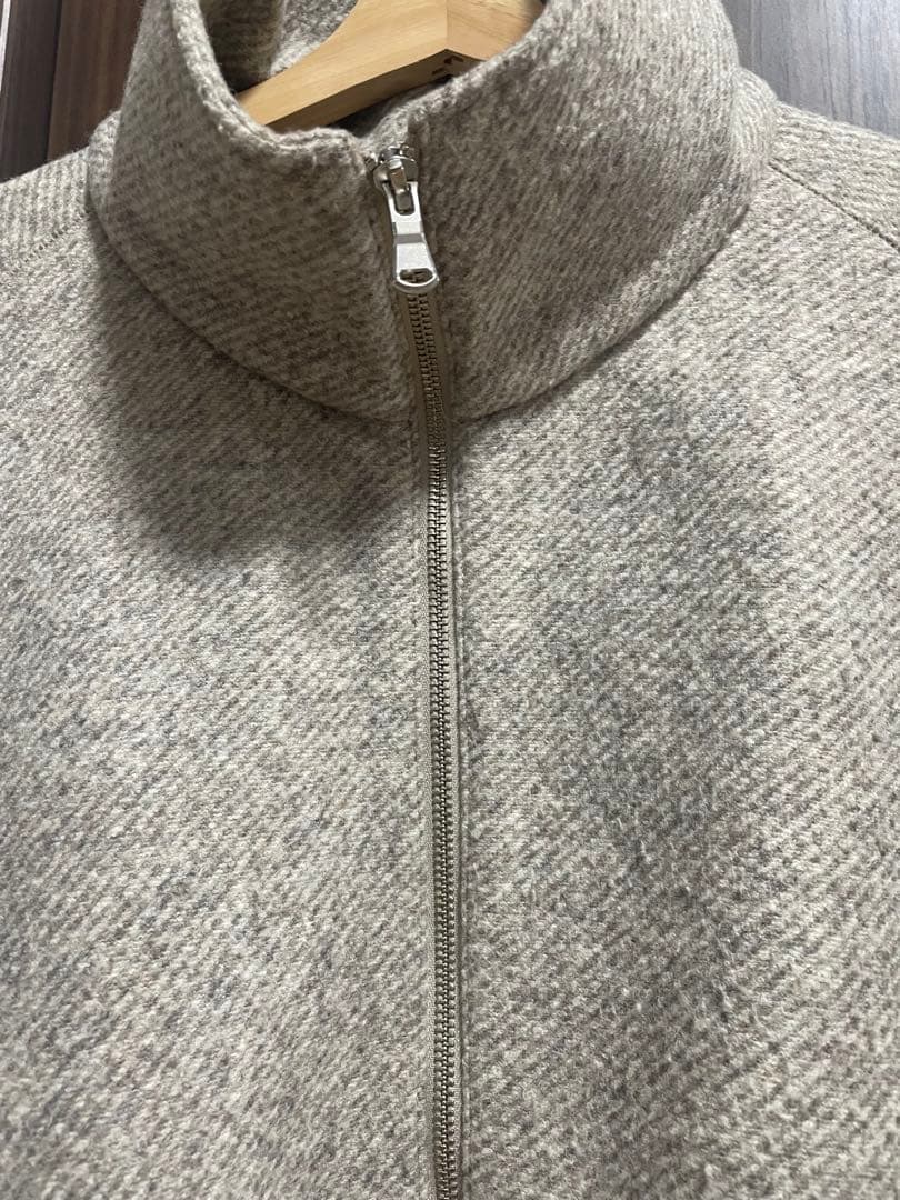 アダムエロペ　【サステナブル】ツイードボンディングコーディガン