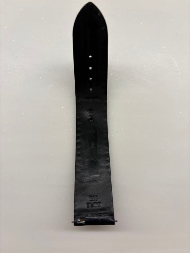 【値下げ】カミーユフォルネ　アリゲーター竹斑　ダークネイビー20/18 数回使用