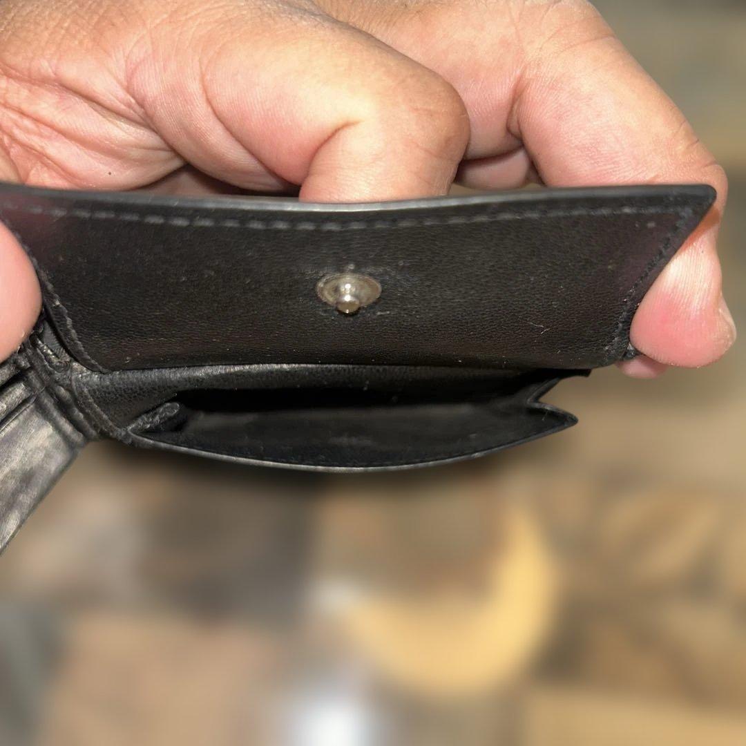 BALENCIAGA 二つ折り財布 クロコ型押し 正規品