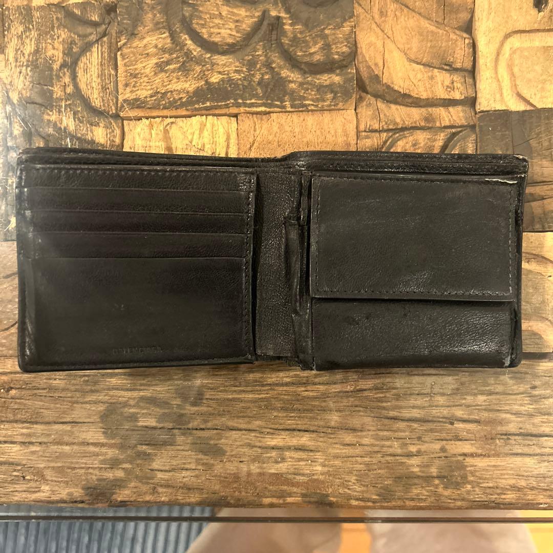 BALENCIAGA 二つ折り財布 クロコ型押し 正規品