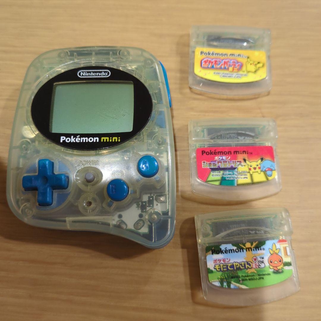 ポケモンmini本体　カセット3本セット　Nintendo