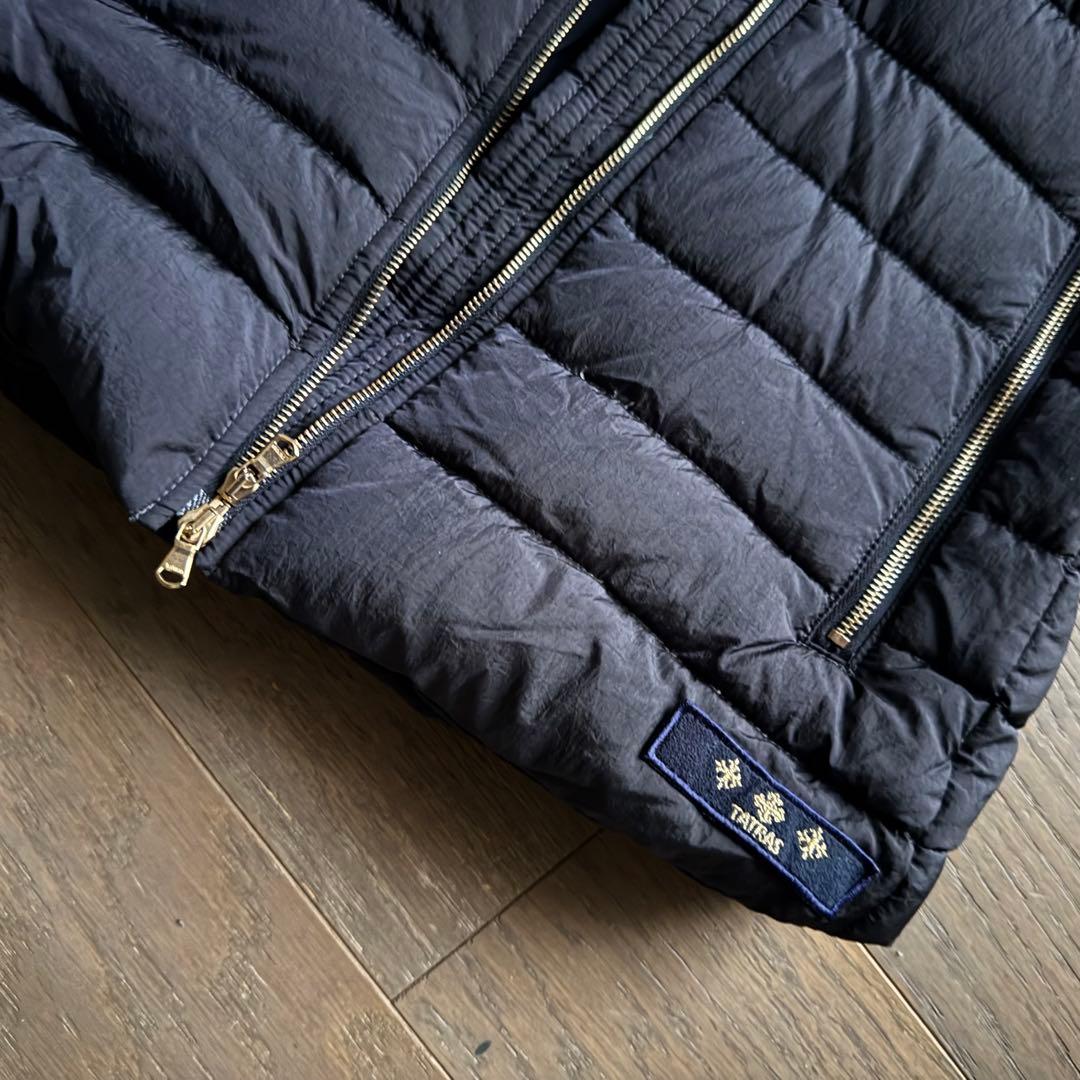美品⭐︎TATRAS⭐︎ダウンベスト⭐︎ネイビーSize02