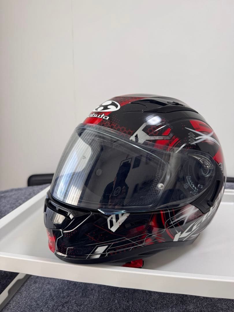 【再値下げ】 OGK Kabuto KAMUI-3 ESTELA ブラックレッド