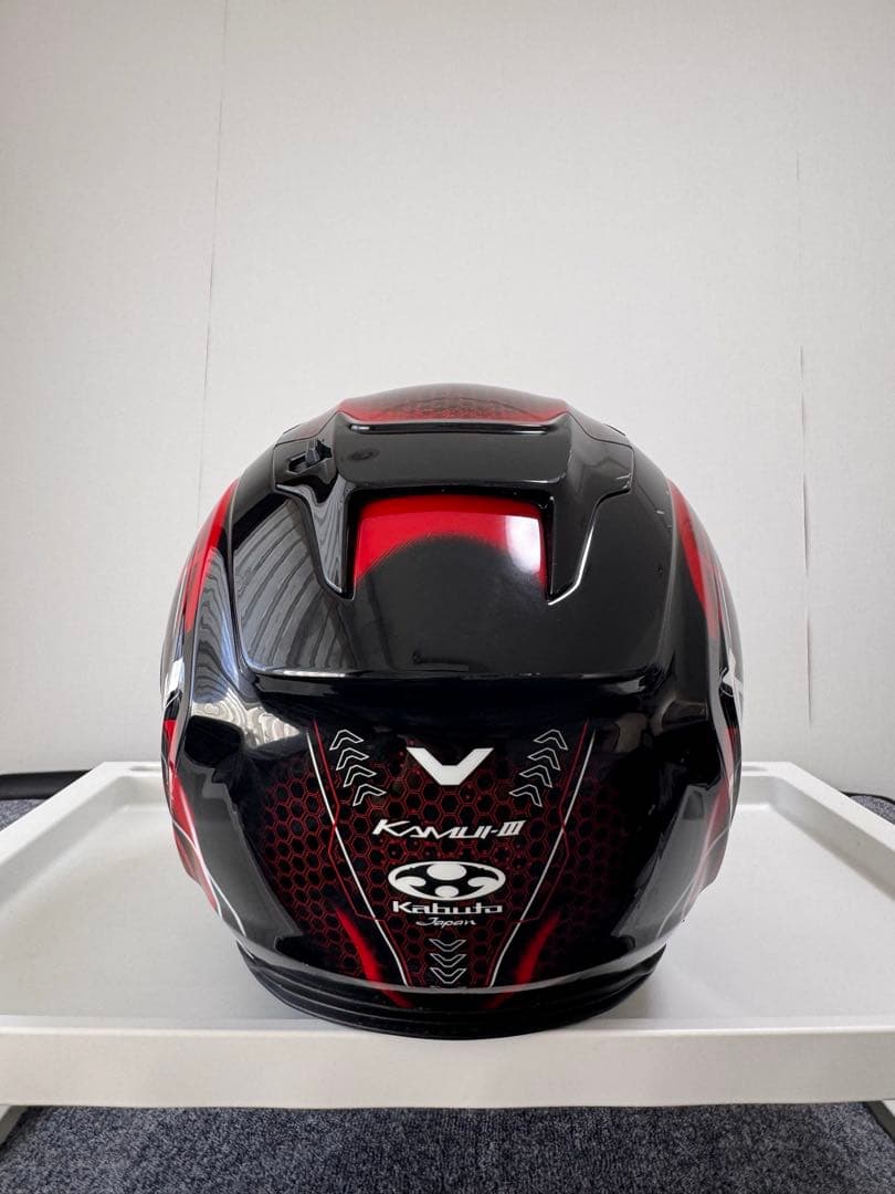 【再値下げ】 OGK Kabuto KAMUI-3 ESTELA ブラックレッド