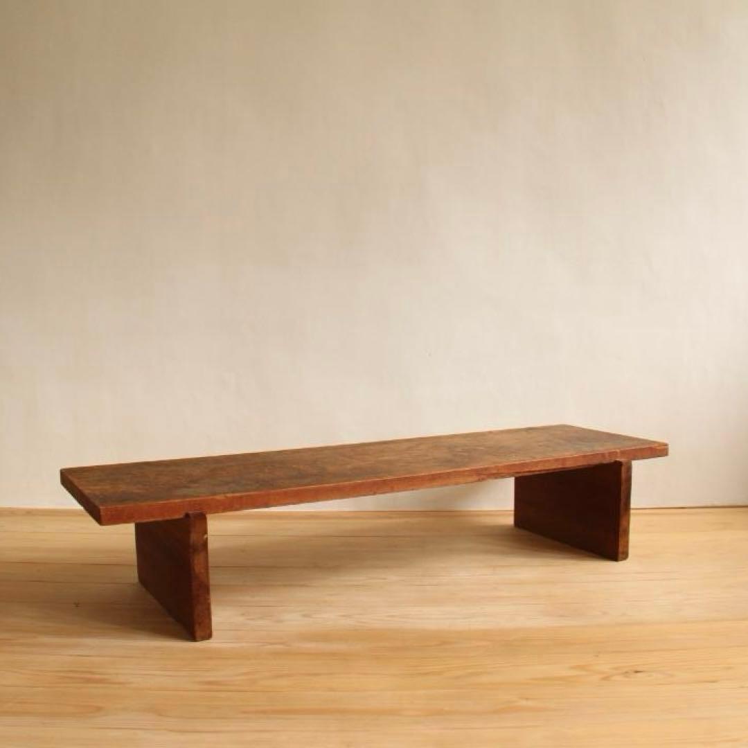 一枚板　テーブル　机　木製　アンティーク　ヴィンテージ　古道具　古家具　レトロ