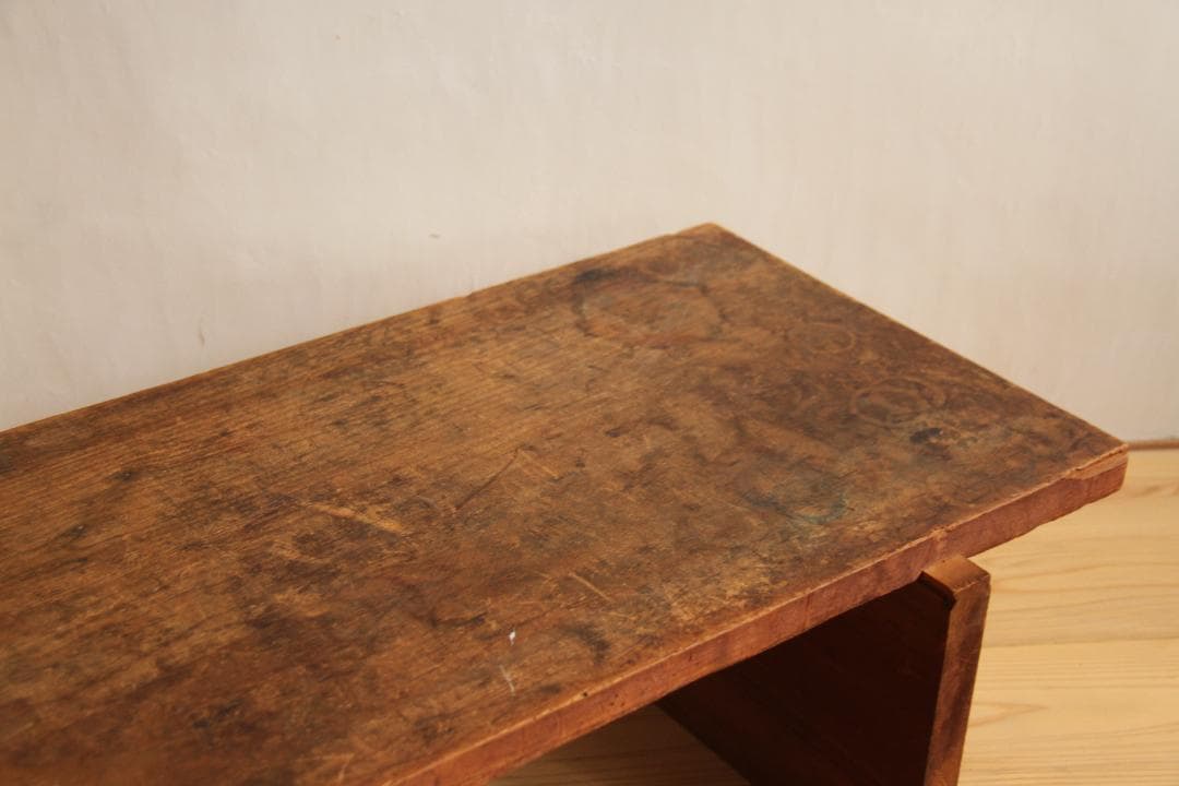 一枚板　テーブル　机　木製　アンティーク　ヴィンテージ　古道具　古家具　レトロ