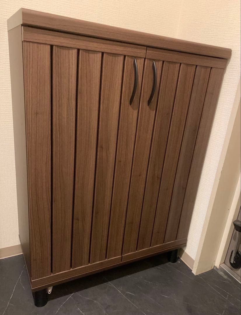 白井産業　靴箱　シューズボックス　横幅75cm