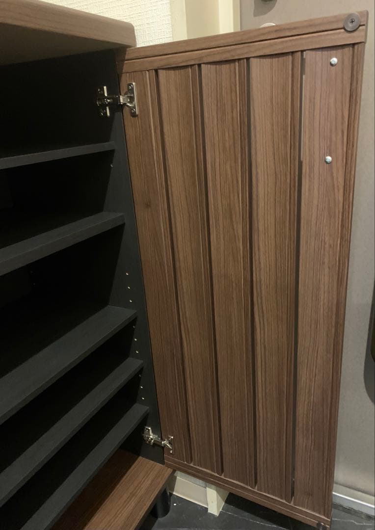 白井産業　靴箱　シューズボックス　横幅75cm