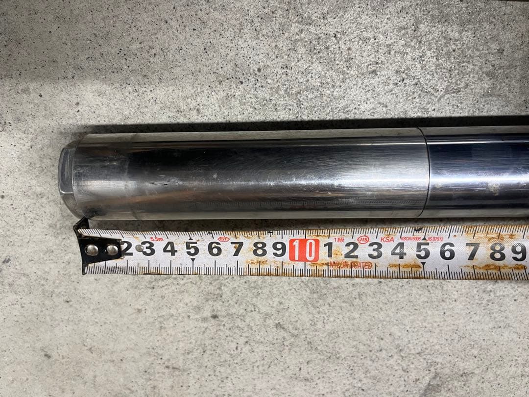 ドラッグスターフロントフォーク150mm延長付き