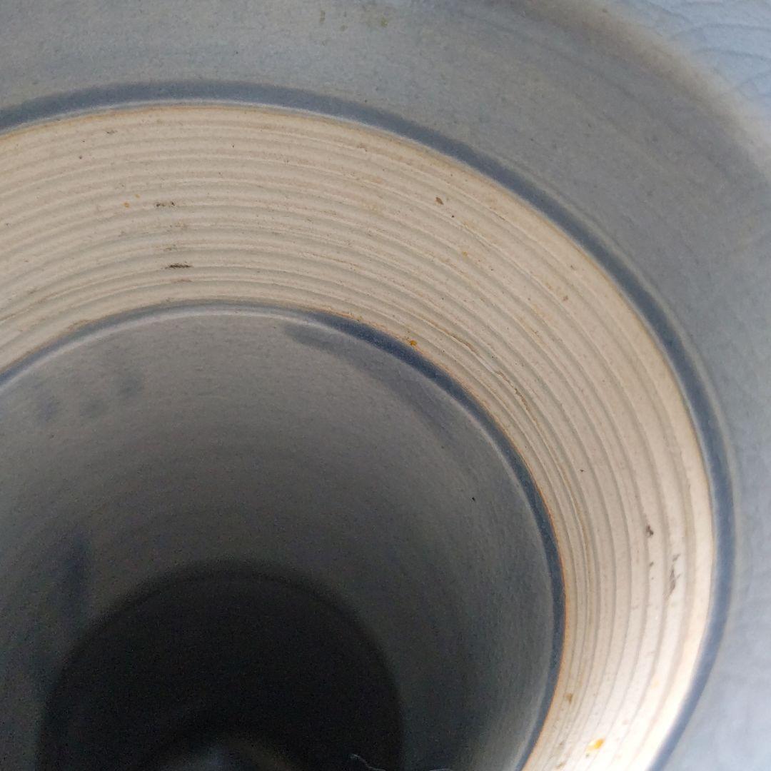 桐竹文 花瓶 山崎 光洋銘『鳳玉』 嵯峨御流好 片山宥雄大僧正