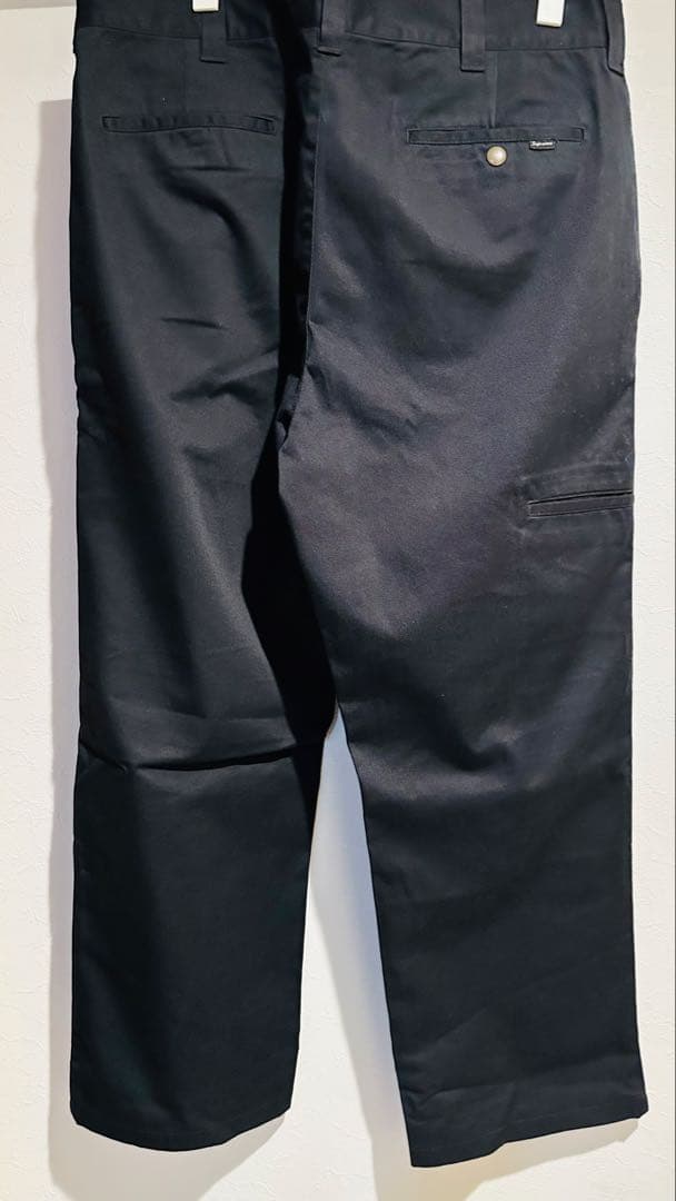 supreme work pants チノパン　34 黒