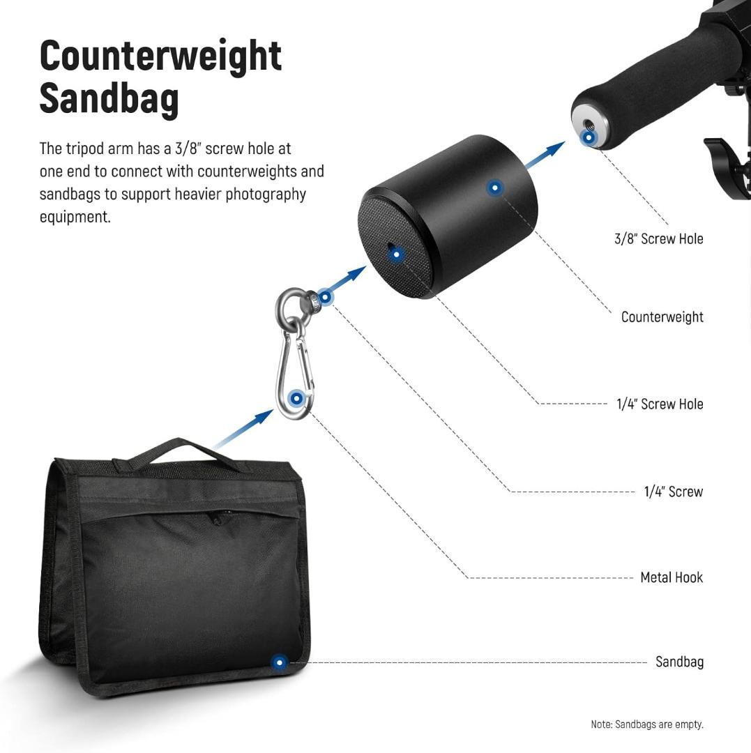 NEEWER エアクッションライトスタンド