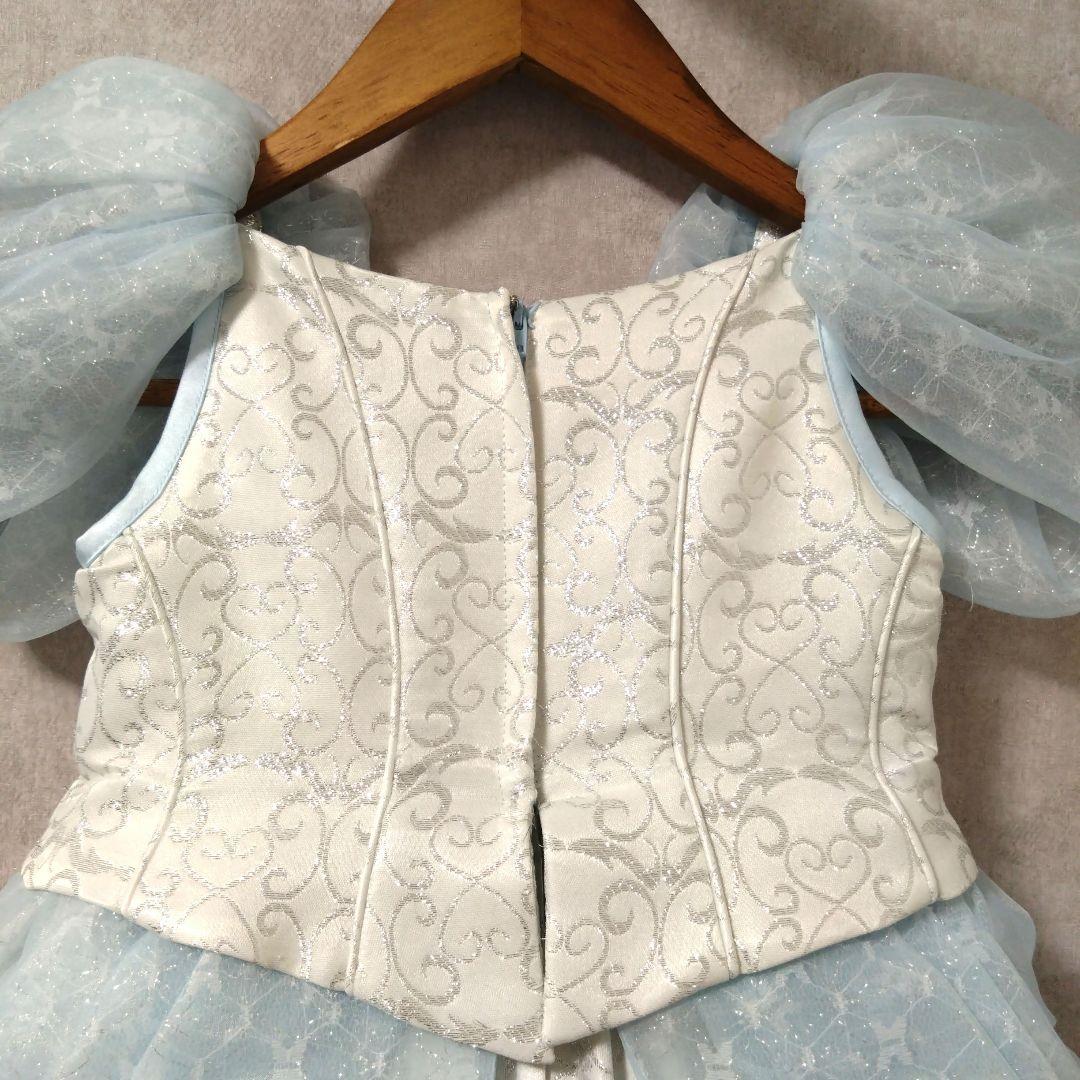 プレミアムシンデレラドレス　110サイズ　 ビビディバビディブティック（小物付）