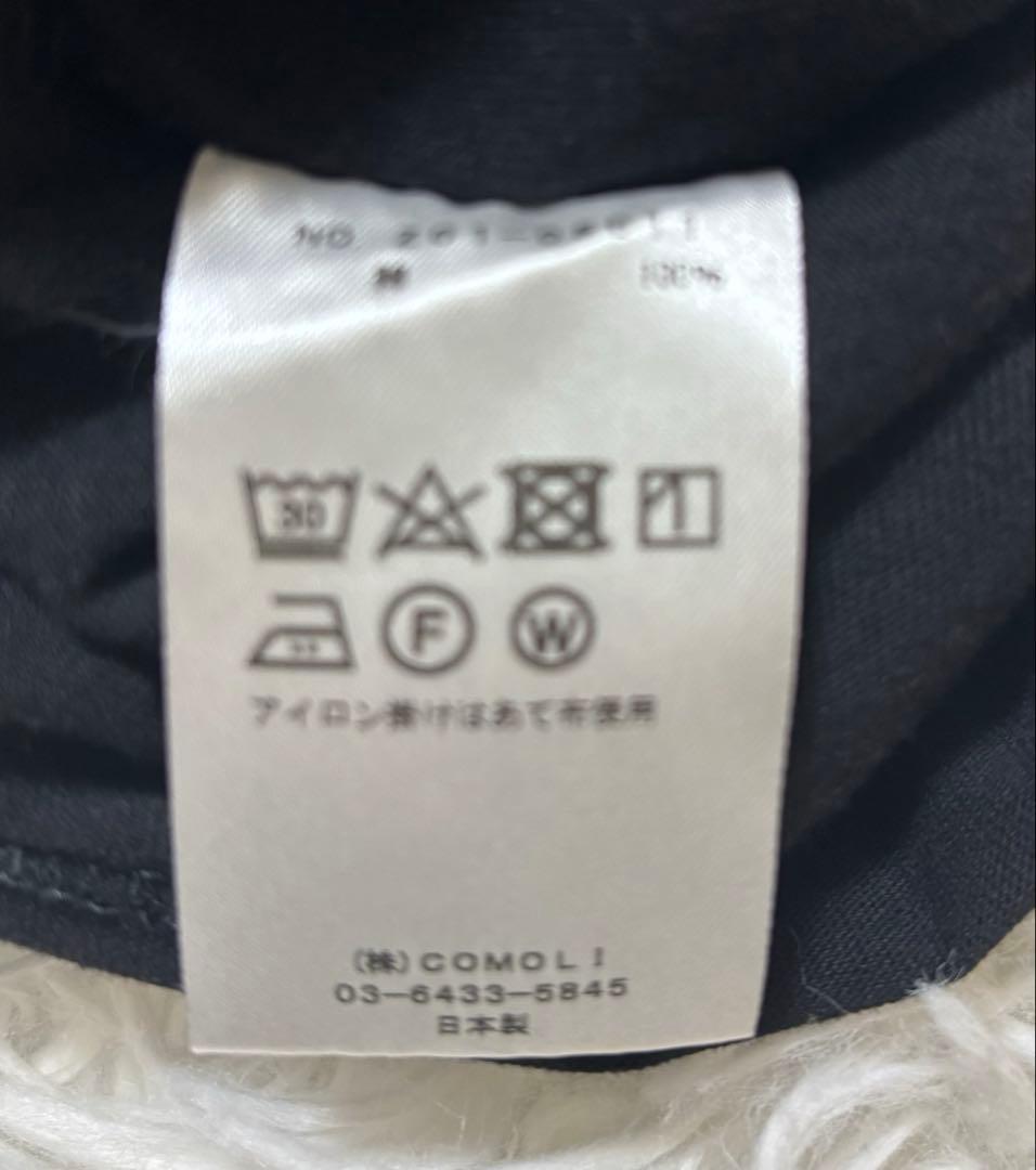 COMOLI コットンジャージ　ノースリーブ　Size4