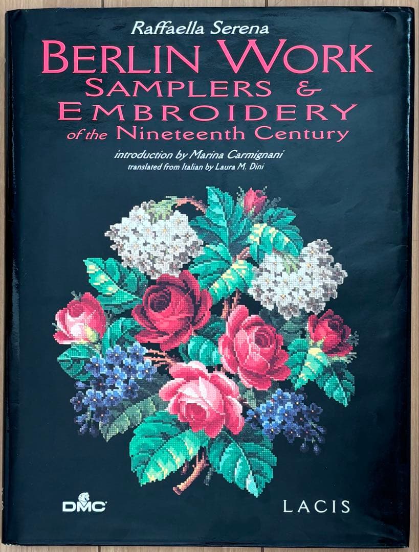 ドイツ・ベルリン 19世紀の刺繍 作品 図案集「Berlin Work」