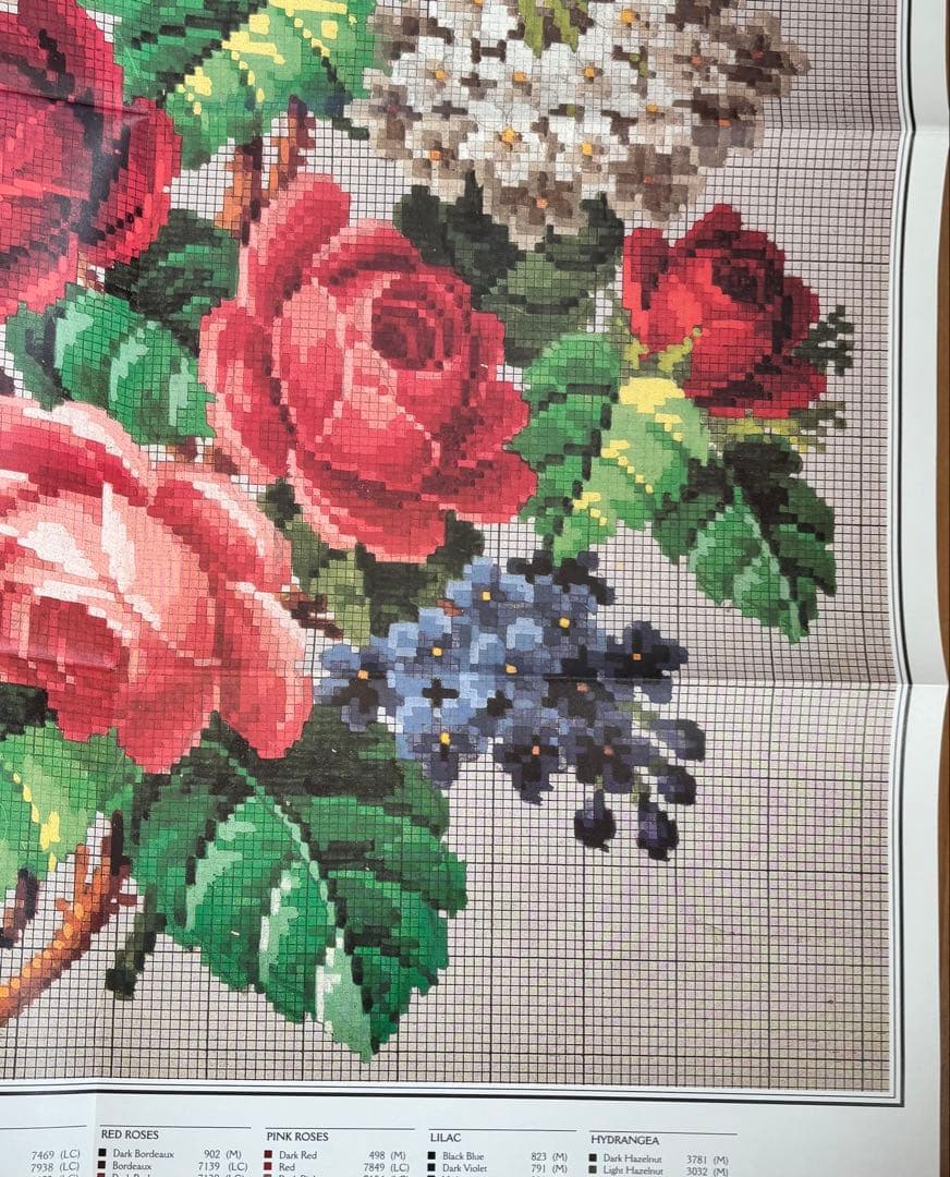 ドイツ・ベルリン 19世紀の刺繍 作品 図案集「Berlin Work」