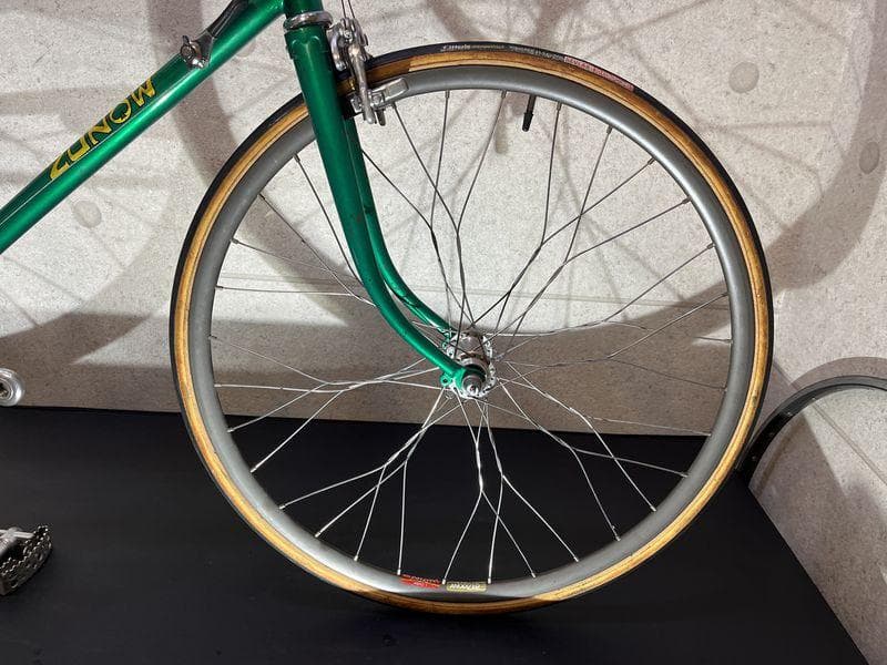 ZUNOW 24インチ クロモリ　カンパニョーロ　チューブラータイヤ　グリーン