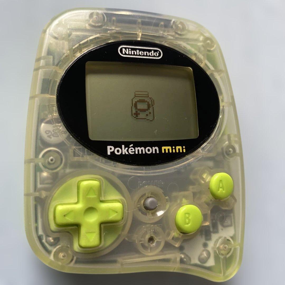 ポケモンミニ本体 ソフト2本付き