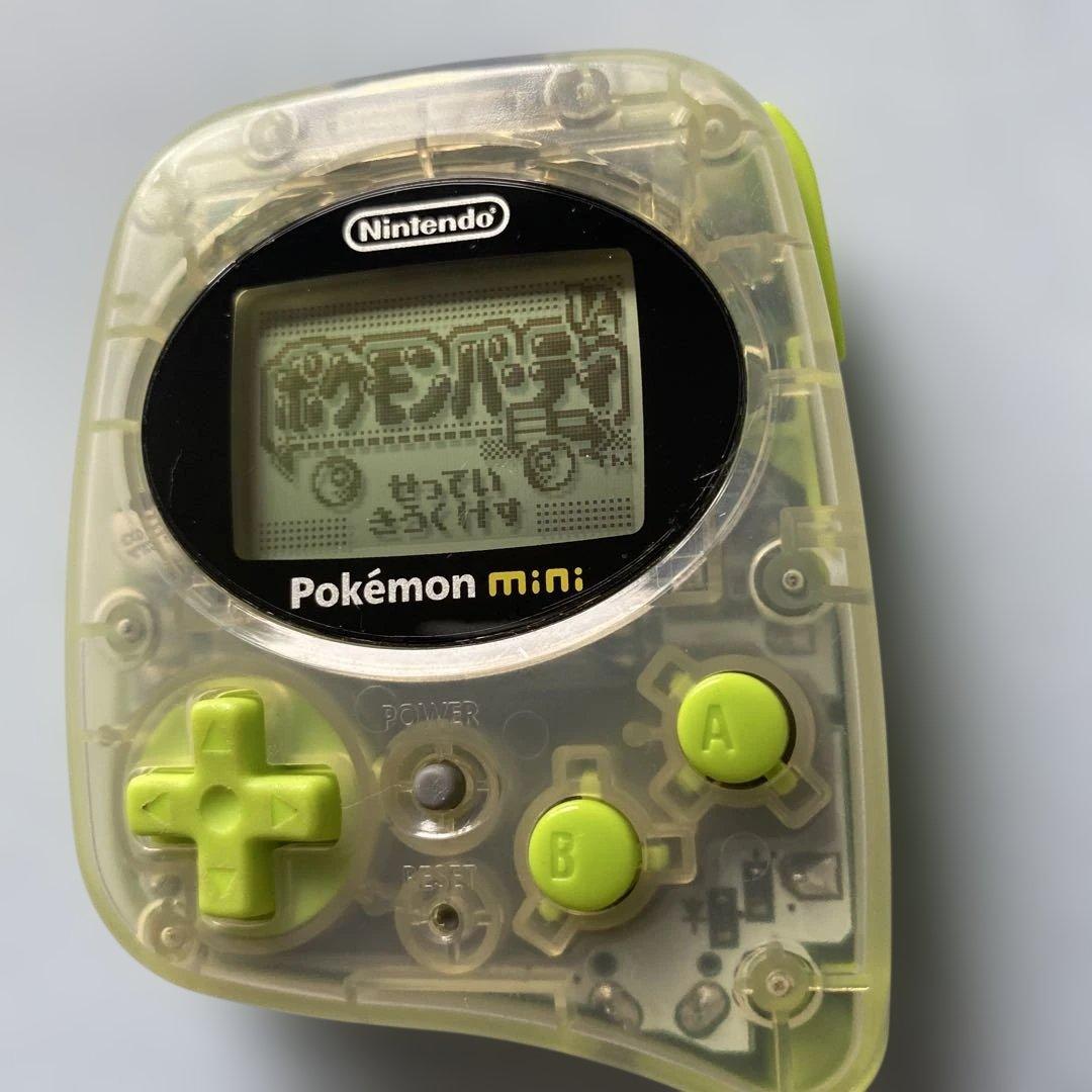ポケモンミニ本体 ソフト2本付き