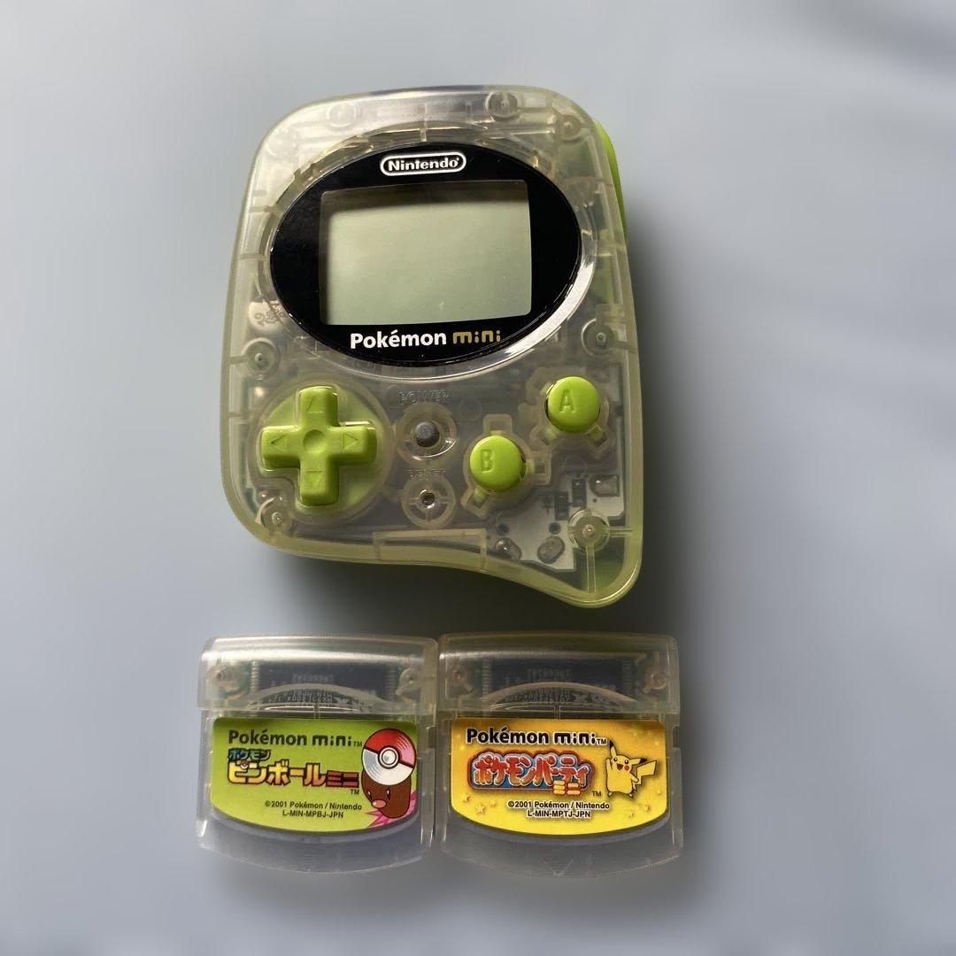 ポケモンミニ本体 ソフト2本付き