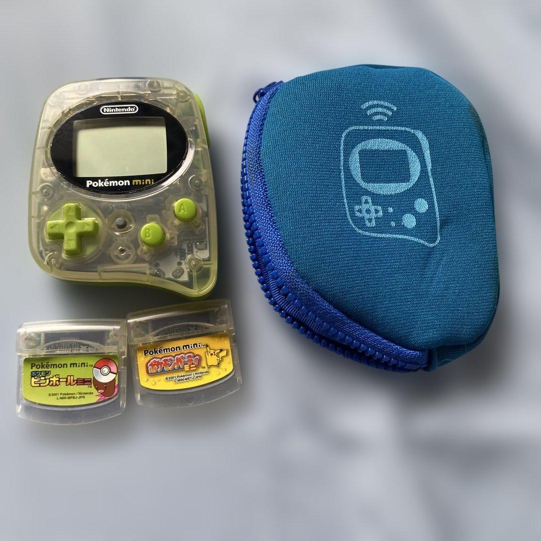 ポケモンミニ本体 ソフト2本付き