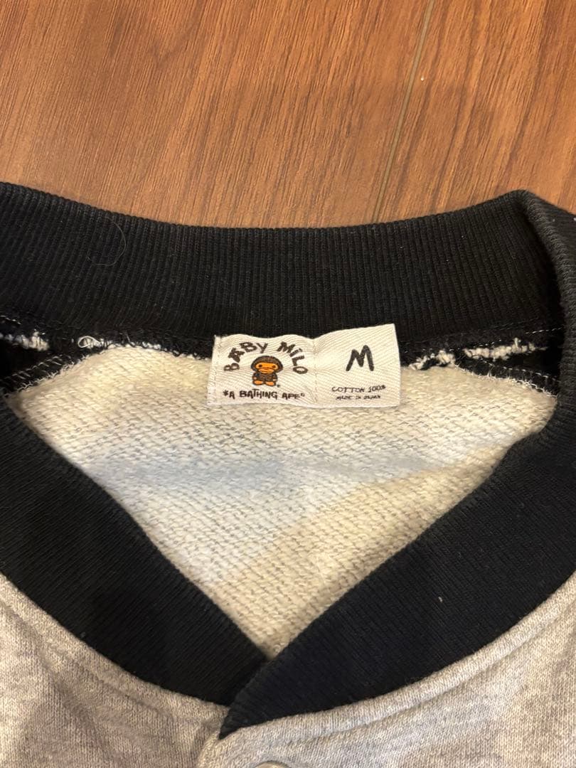 「A BATHING APE 」BABY MILO スタジャン