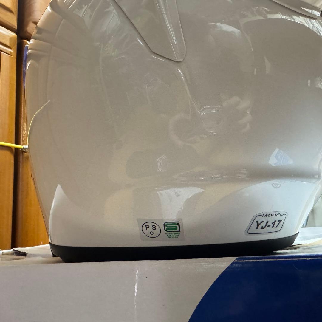 YAMAHA ZENITH ジェットヘルメット YJ-17 ホワイト Lサイズ