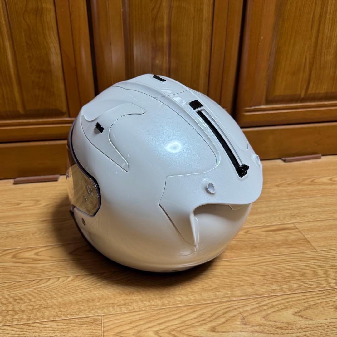 YAMAHA ZENITH ジェットヘルメット YJ-17 ホワイト Lサイズ