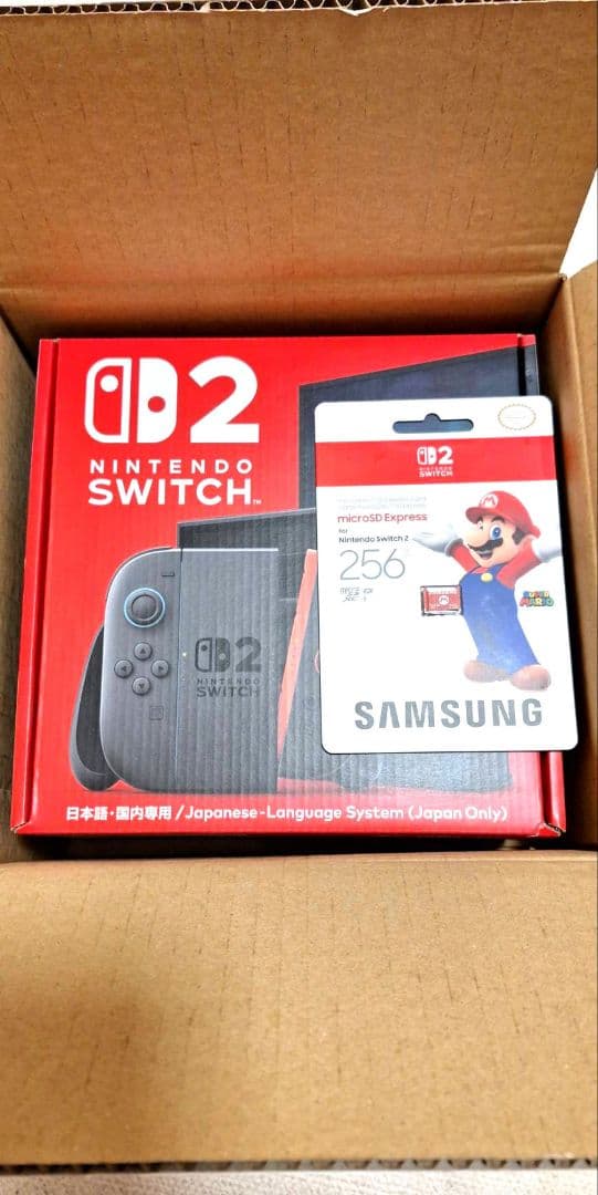 Nintendo Switch2本体 日本語・国内専用 SDカードセット