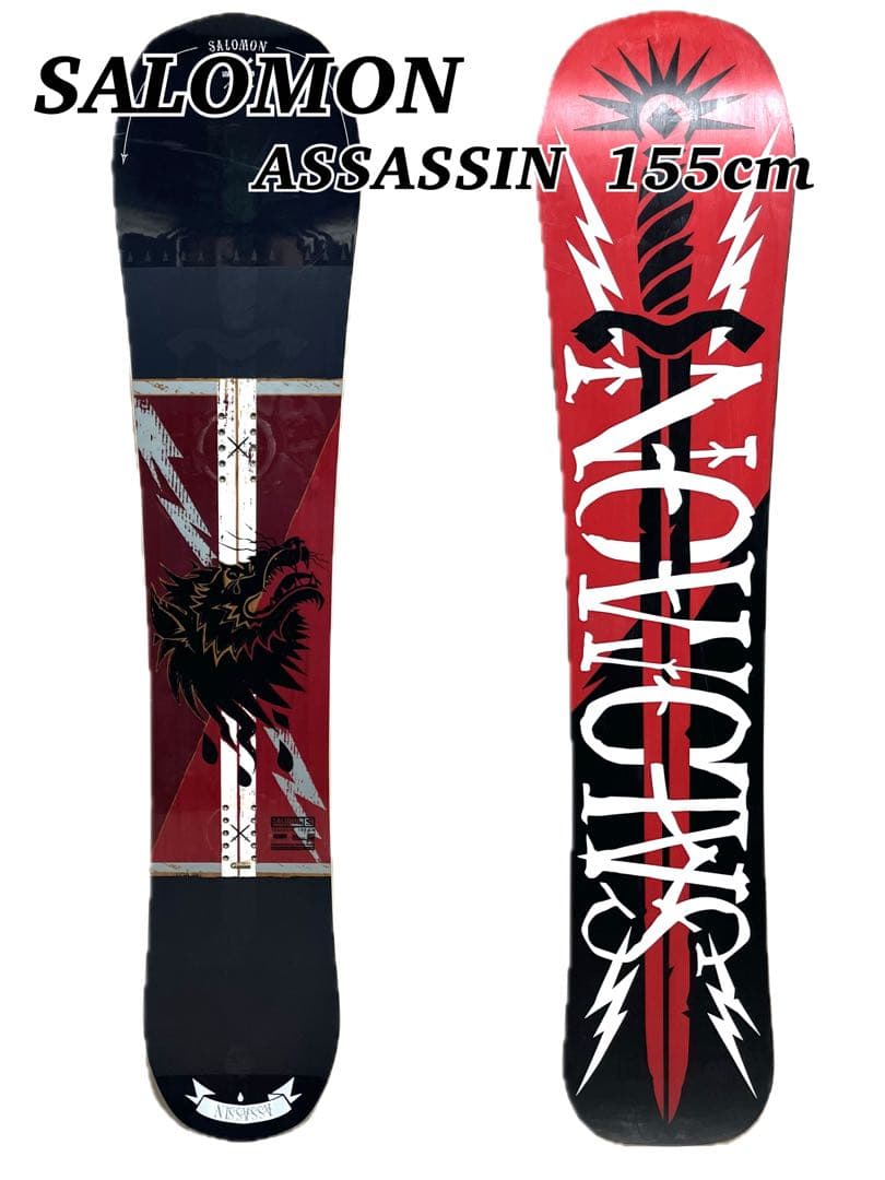 SALOMON ASSASSIN 155CM スノーボード