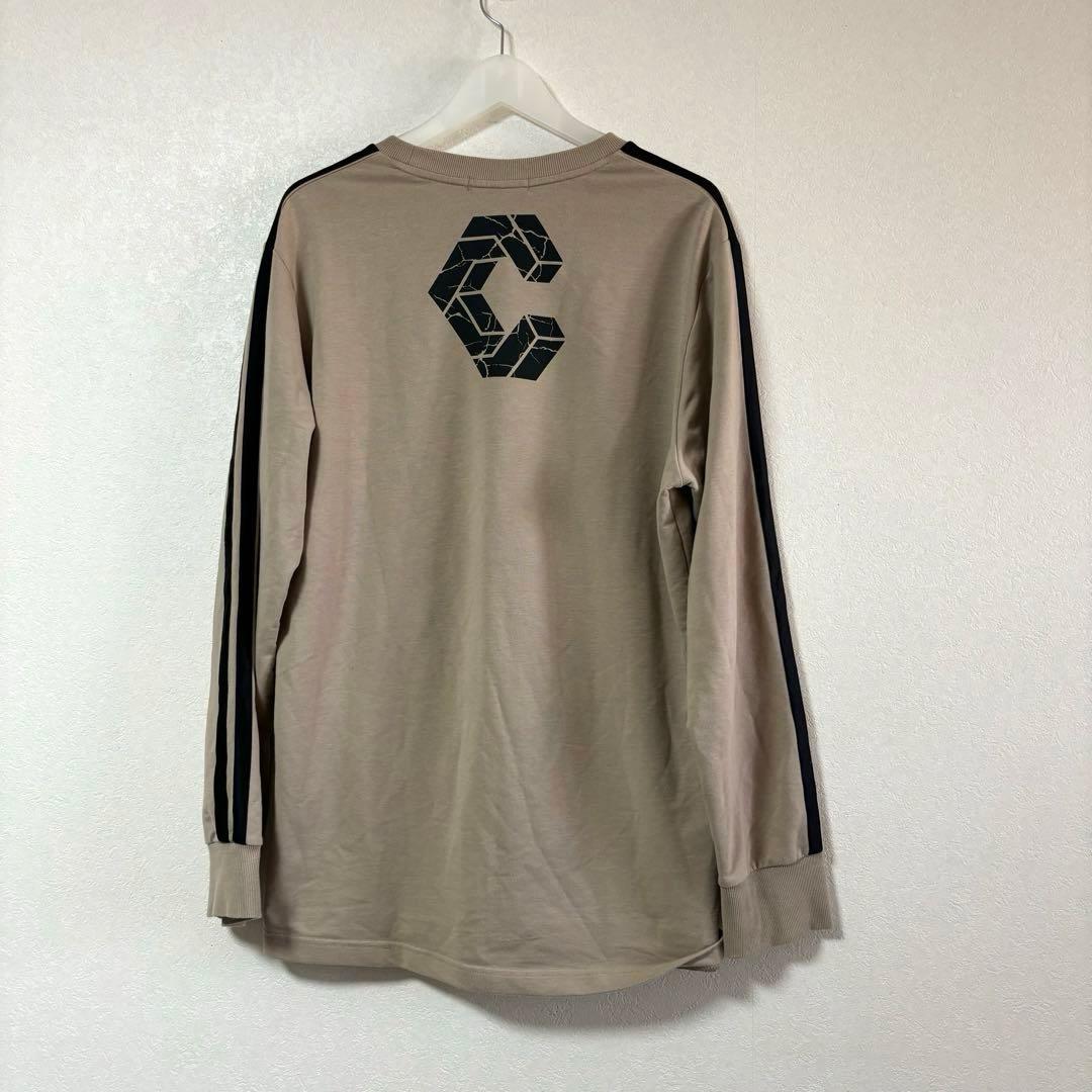 CRONOS クロノス　セットアップ　長袖Tシャツ　スウェットパンツ　ベージュ