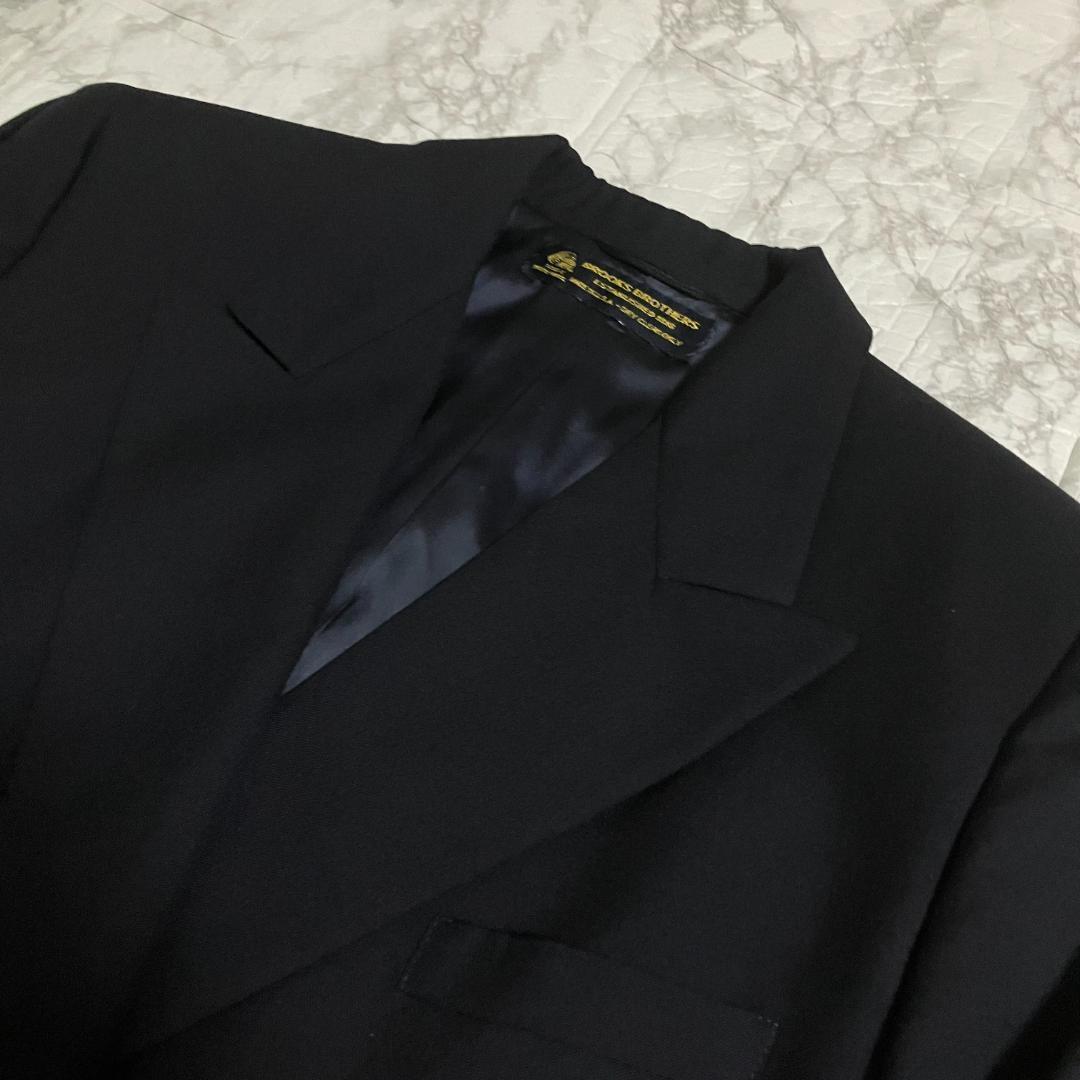 極美品◎ブルックスブラザーズ 紺ブレ ダブル 金ボタン 6釦 USA製