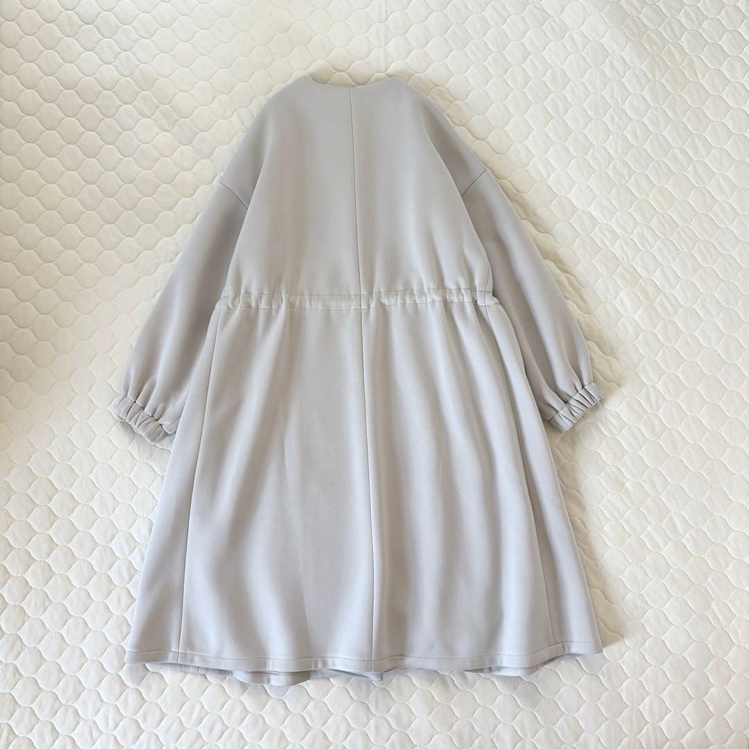 【24SS美品】BEARDSLEY ダンボールギャザーコート　ベージュ