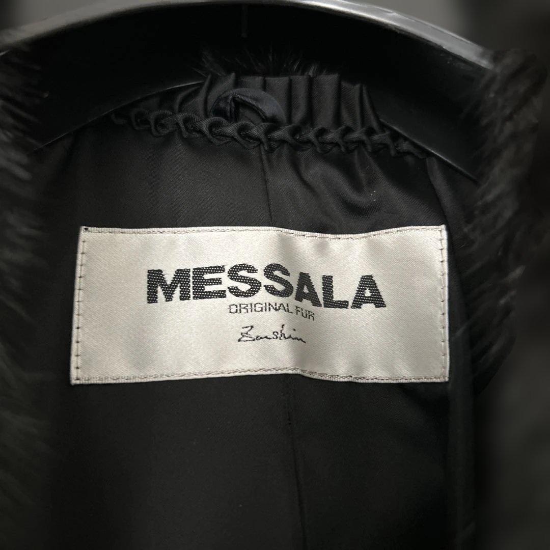 はなちゃん 　MESSALA ブラックファーコート サイズ：11 毛皮
