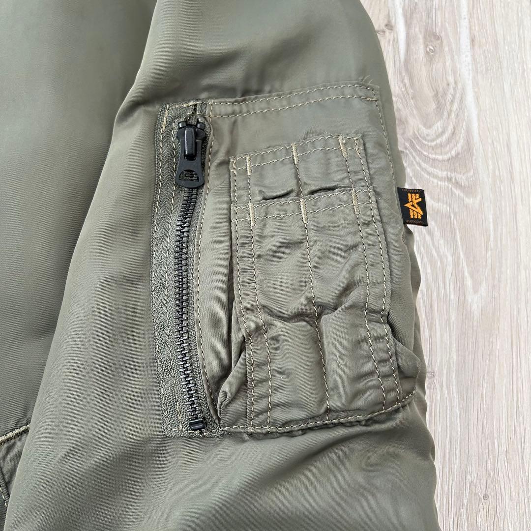 ALPHA INDUSTRIES アルファ L2 MA1 フライトジャケット M