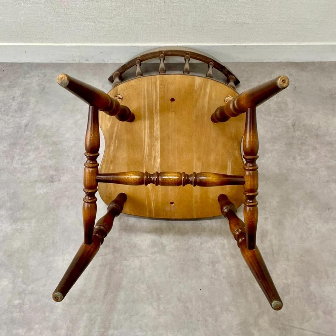 飛騨産業 キツツキマーク ウィンザーチェア 無垢材 国産家具 ヴィンテージ B