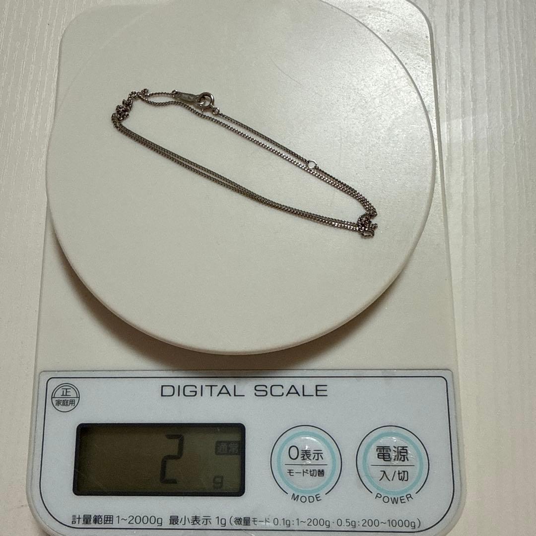 Pt850 ネックレス 40センチ