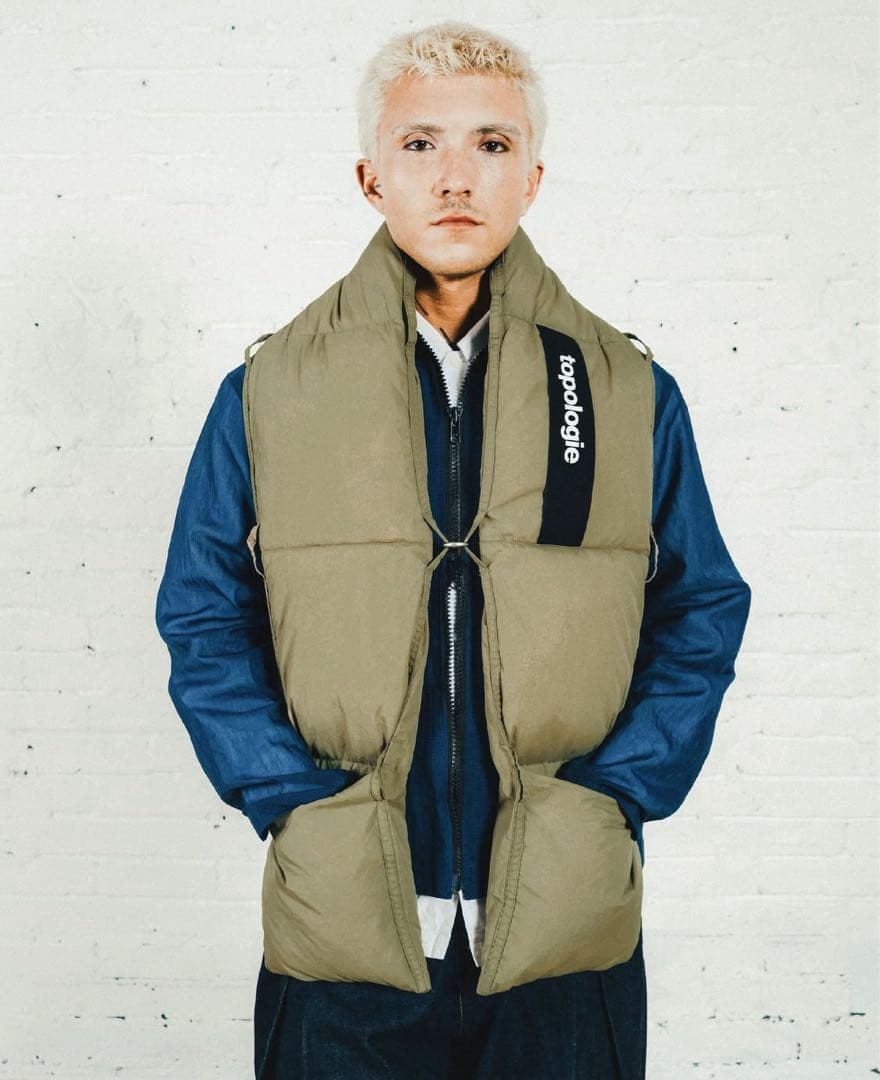 topologie マフラー Puffer Scarf トポロジー