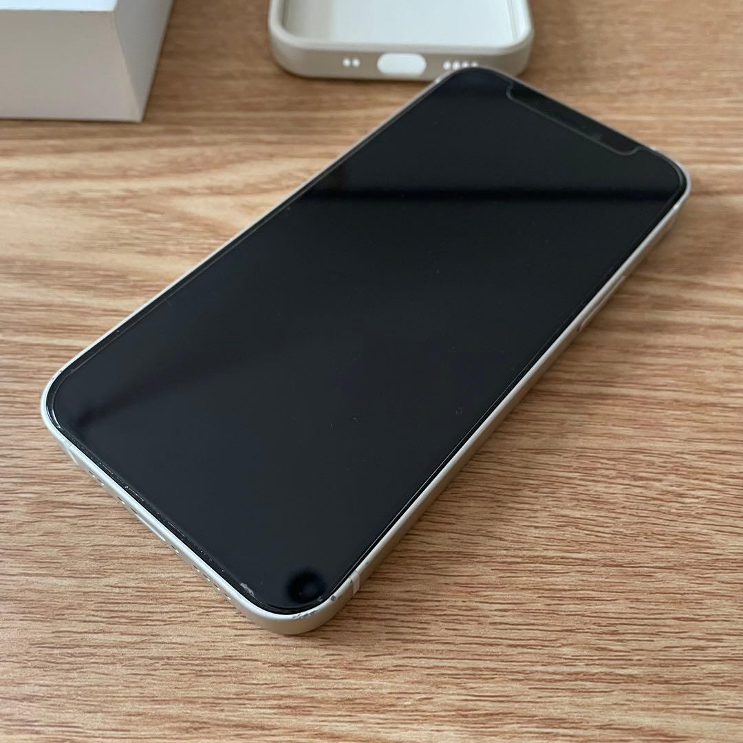 iPhone12mini 本体 64GB スターライト ☆付属品・箱・おまけ付き