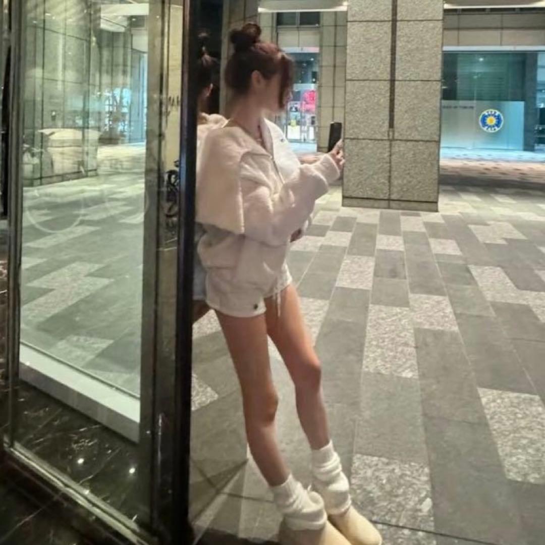 ジャケット・アウター S ring asymmetry hoodie lace