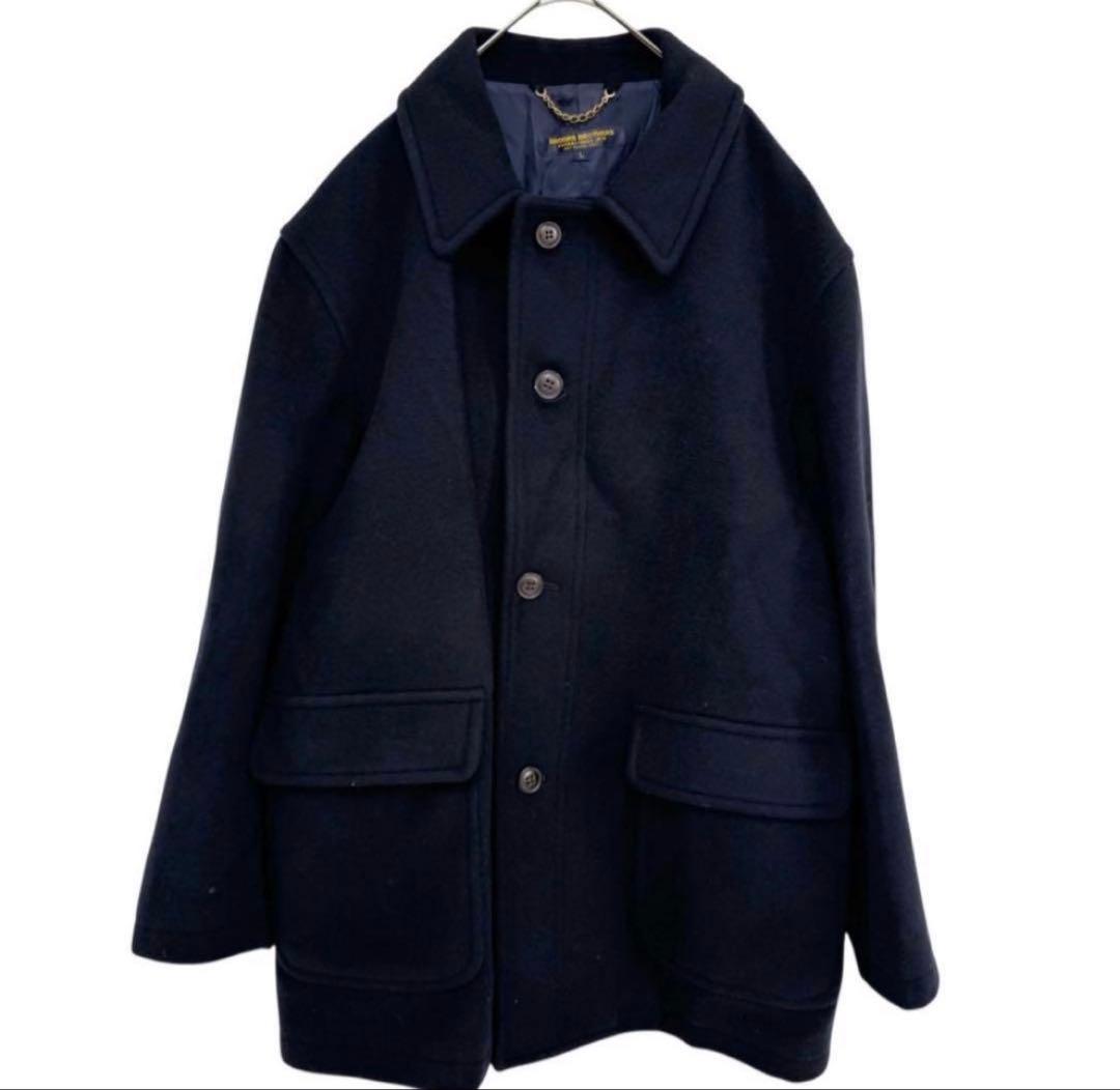 ブルックスブラザーズ　ハーフコート　ネイビー　L