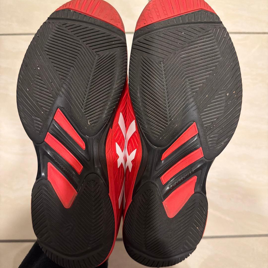 ASICS Solution Speed FF 2 レッド テニスシューズ