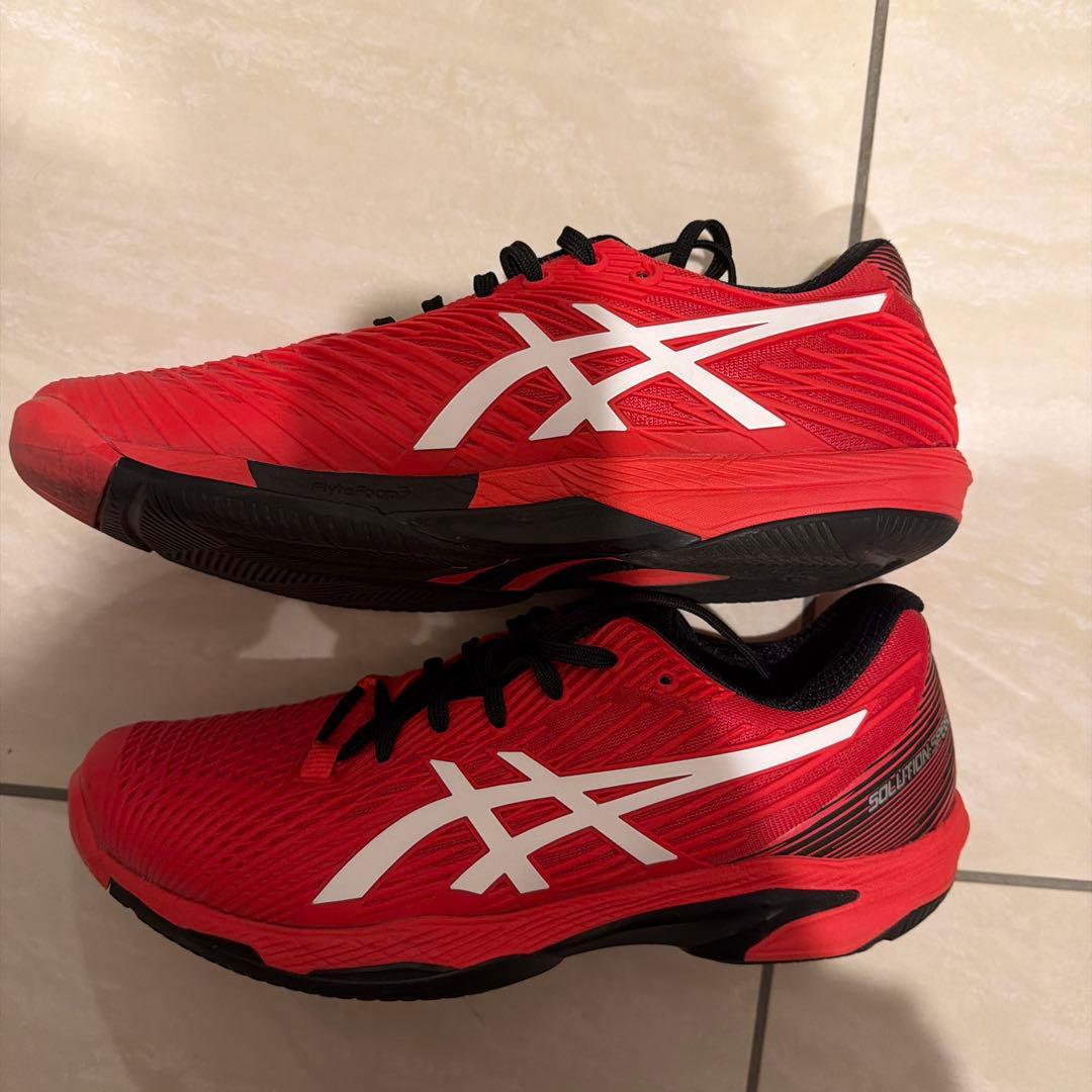 ASICS Solution Speed FF 2 レッド テニスシューズ