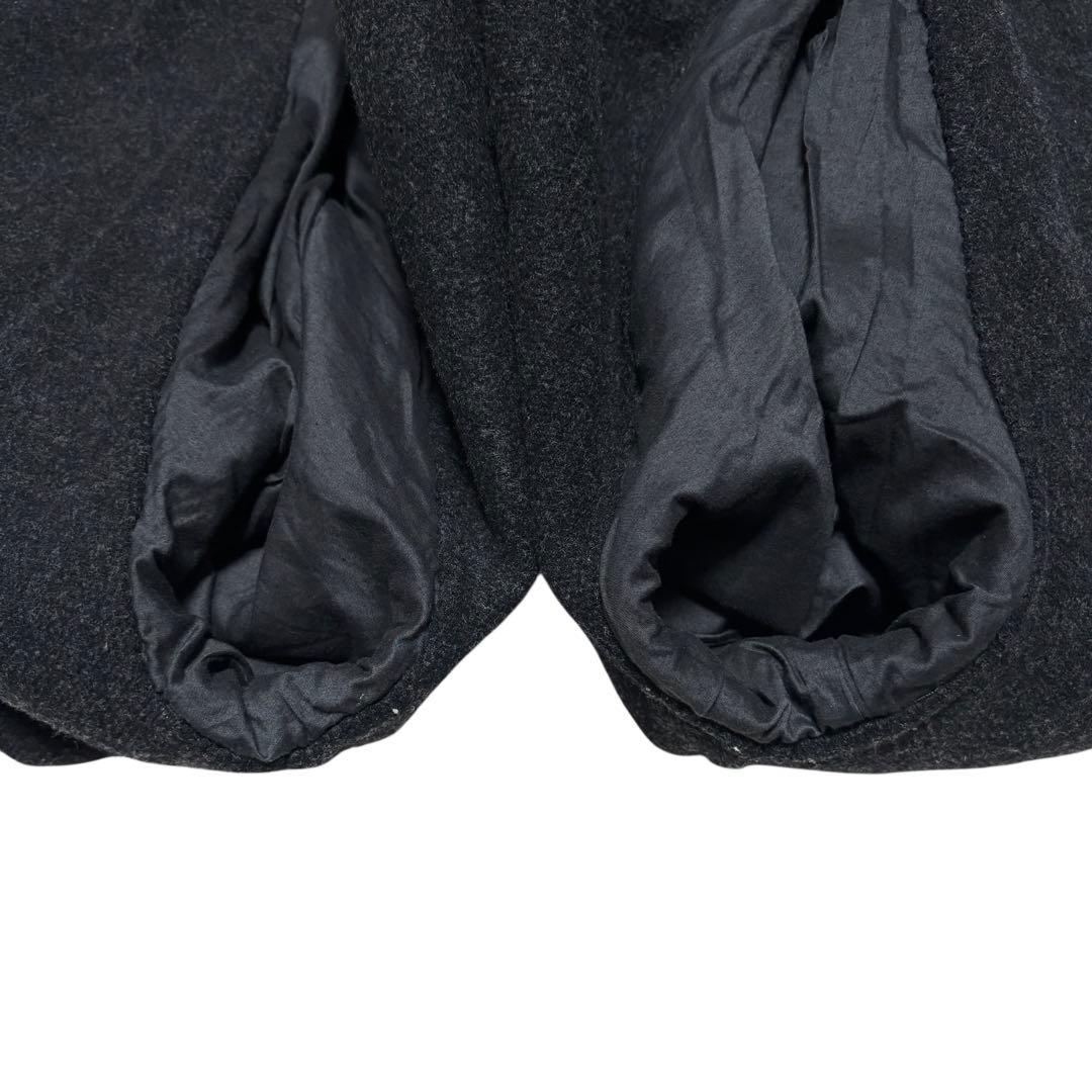 極美品 23AW LIDNM SHAWL COLLAR REVER COAT L