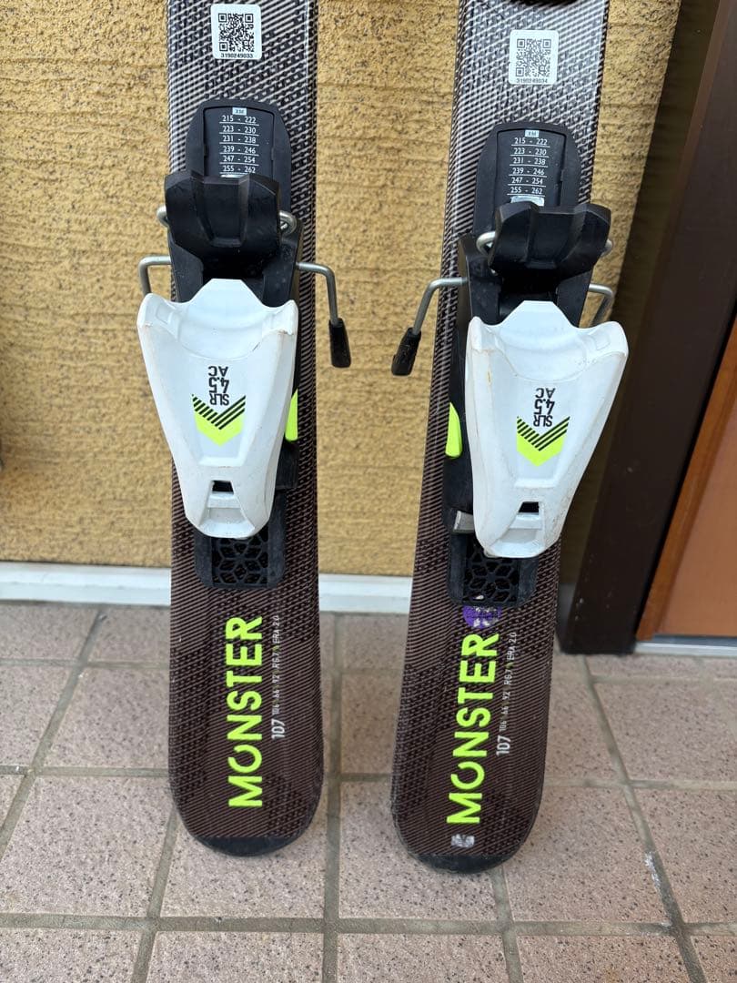 HEAD ジュニア用スキー板　107cm