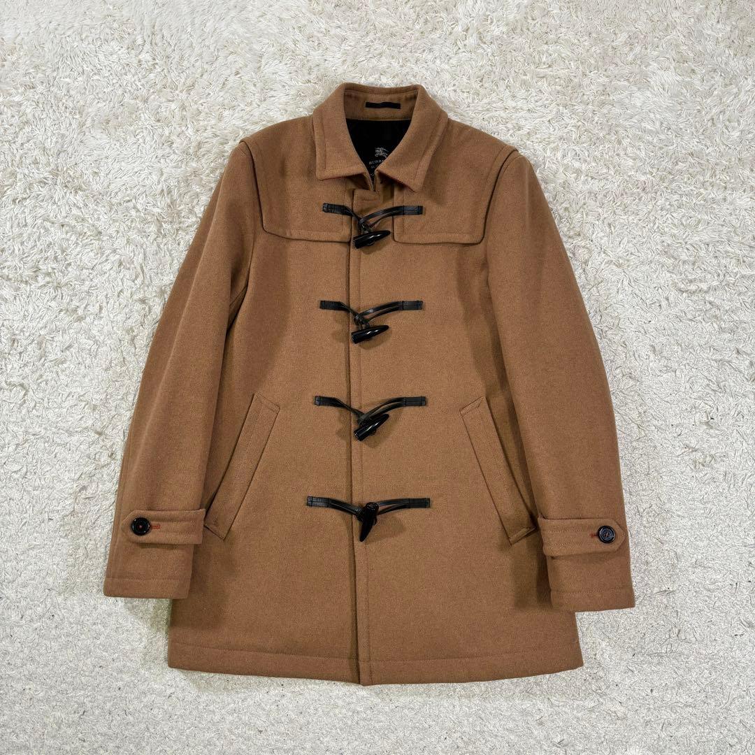 美品　バーバリーブラックレーベル　キルティング　ダッフルコート　L